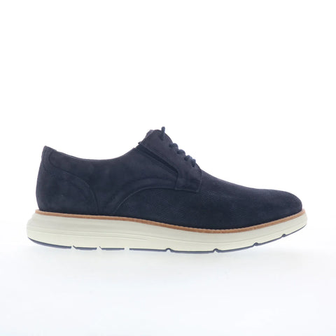 Rockport Total Motion Cadman Mens Blue Wide Oxfords & Lace Ups Casual Shoes