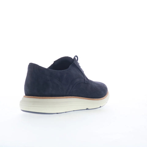 Rockport Total Motion Cadman Mens Blue Wide Oxfords & Lace Ups Casual Shoes