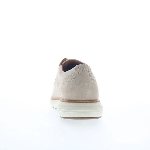 Rockport Total Motion Cadman Mens Beige Wide Oxfords & Lace Ups Casual Shoes