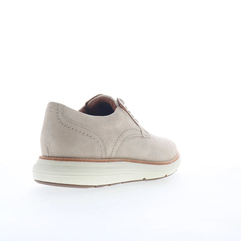 Rockport Total Motion Cadman Mens Beige Wide Oxfords & Lace Ups Casual Shoes
