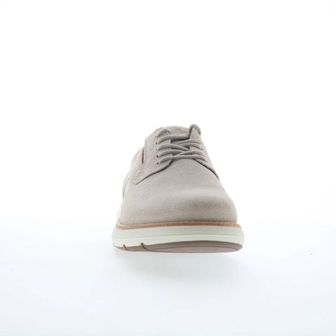 Rockport Total Motion Cadman Mens Gray Wide Oxfords & Lace Ups Plain Toe Shoes