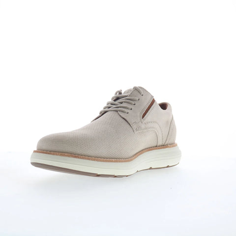 Rockport Total Motion Cadman Mens Gray Wide Oxfords & Lace Ups Plain Toe Shoes