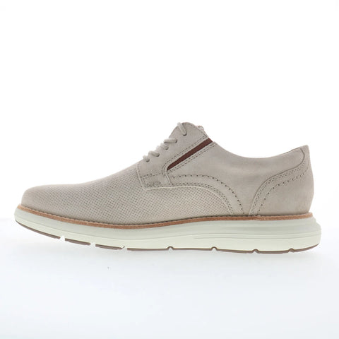 Rockport Total Motion Cadman Mens Gray Wide Oxfords & Lace Ups Plain Toe Shoes