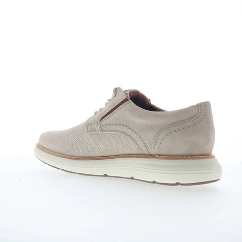 Rockport Total Motion Cadman Mens Gray Wide Oxfords & Lace Ups Plain Toe Shoes