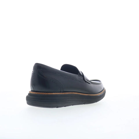 Rockport Total Motion Cadwyn Mens Black Loafers & Slip Ons Penny Shoes