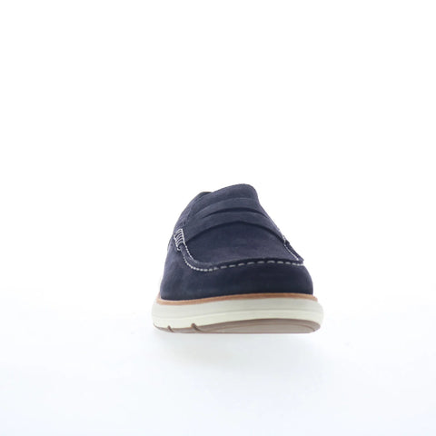 Rockport Total Motion Cadwyn Mens Blue Loafers & Slip Ons Penny Shoes