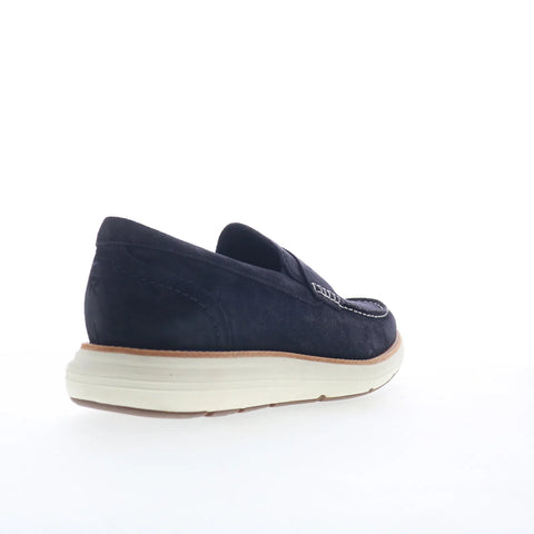 Rockport Total Motion Cadwyn Mens Blue Loafers & Slip Ons Penny Shoes