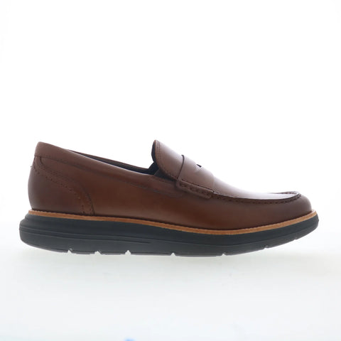 Rockport Total Motion Cadwyn Mens Brown Loafers & Slip Ons Penny Shoes