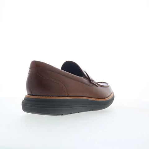 Rockport Total Motion Cadwyn Mens Brown Loafers & Slip Ons Penny Shoes