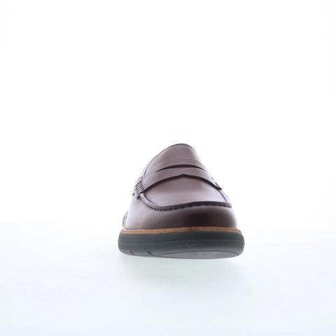 Rockport Total Motion Cadwyn Mens Brown Loafers & Slip Ons Penny Shoes