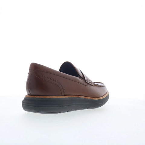 Rockport Total Motion Cadwyn Mens Brown Loafers & Slip Ons Penny Shoes