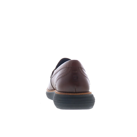 Rockport Total Motion Cadwyn Mens Brown Loafers & Slip Ons Penny Shoes