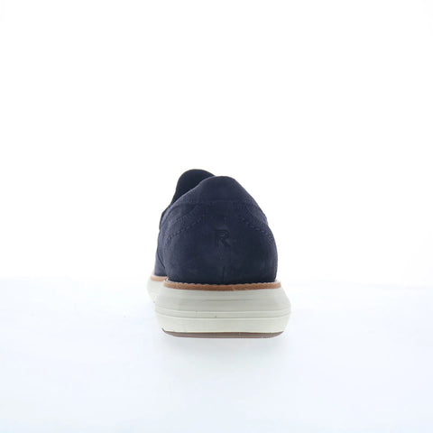 Rockport Total Motion Cadwyn Mens Blue Wide Loafers & Slip Ons Penny Shoes