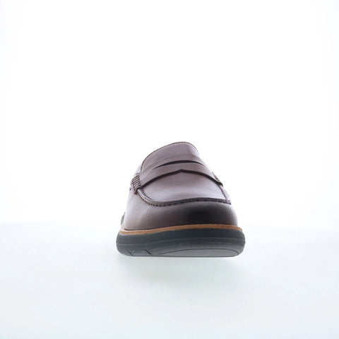 Rockport Total Motion Cadwyn Mens Brown Loafers & Slip Ons Penny Shoes