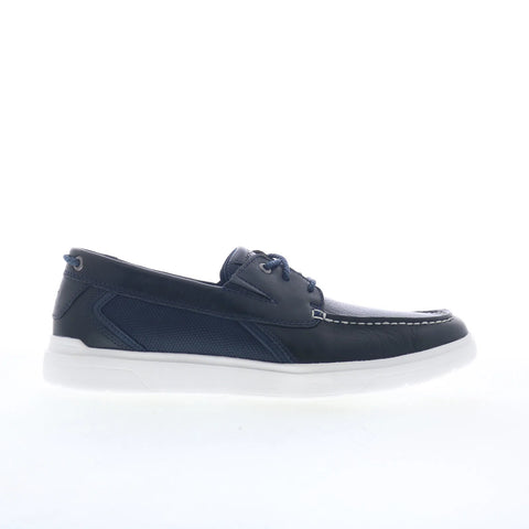 Rockport Total Motion Lite Boat Shoe Mens Blue Loafers & Slip Ons Boat Shoes