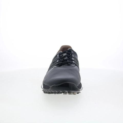 Adidas Tour360 22 GZ3158 Mens Black Leather Lace Up Athletic Golf Shoes
