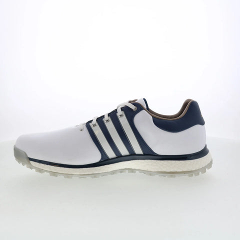 Adidas Tour360 XT-SL BB7914 Mens White Leather Lace Up Athletic Golf Shoes