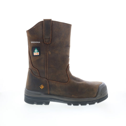 Terra Harrier Composite Toe FP WP EH CSA Mens Brown Wide Work & Safety Boots