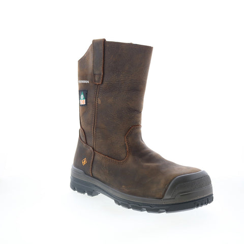 Terra Harrier Composite Toe FP WP EH CSA Mens Brown Wide Work & Safety Boots