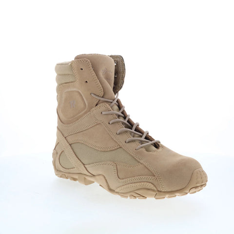 Belleville Desert Tan Assault Boot TR303 Mens Brown Suede Tactical Boo ...