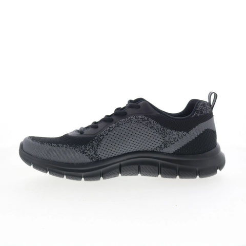 Skechers Track - Glendor 232699-BBK Mens Black Lifestyle Sneakers Shoes