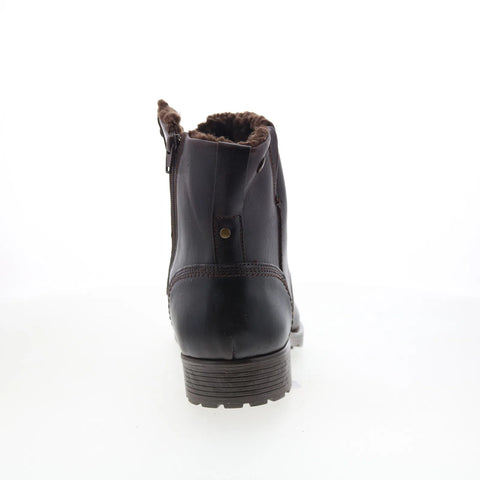 Pajar Track 78216 Mens Brown Mesh Lace Up Casual Dress Boots