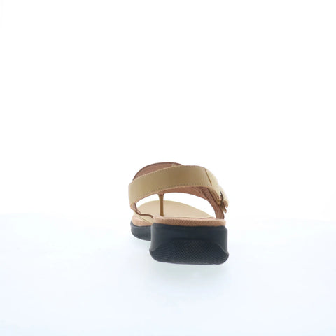 Softwalk Tracy S2517-733 Womens Yellow Leather Slingback Sandals Shoes