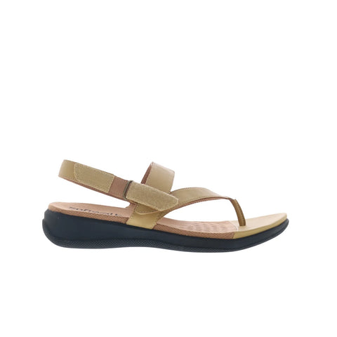 Softwalk Tracy S2517-733 Womens Yellow Leather Slingback Sandals Shoes