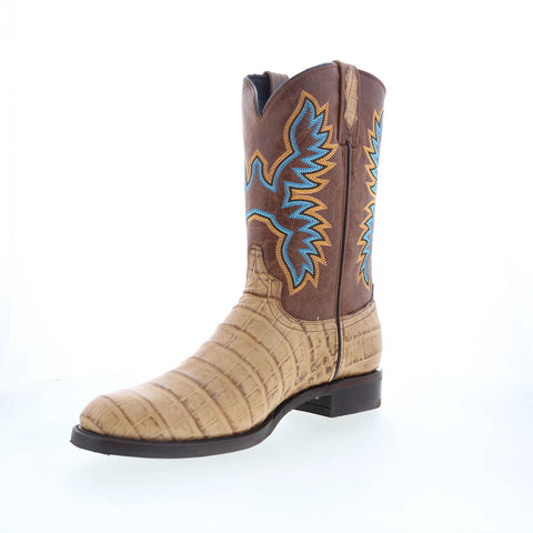 Dingo Trail Boss DI-108 Mens Brown Extra Wide Leather Cowboy Western Boots