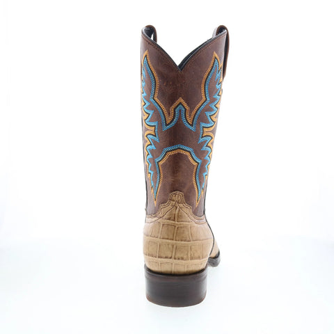Dingo Trail Boss DI-108 Mens Brown Extra Wide Leather Cowboy Western Boots