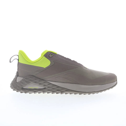 Reebok Trail Cruiser Mens Gray Mesh Lace Up Athletic Hiking Shoes