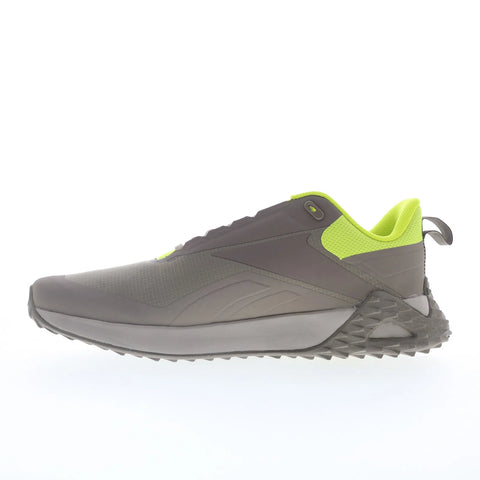 Reebok Trail Cruiser Mens Gray Mesh Lace Up Athletic Hiking Shoes