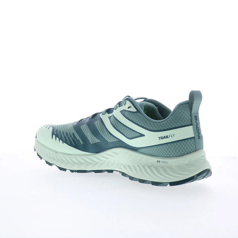 Inov-8 TrailFly 001148-TLLN Mens Green Synthetic Athletic Hiking Shoes