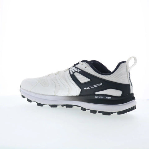 Inov-8 Trailtalon Zero 001480-WHBK Mens White Wide Athletic Hiking Shoes