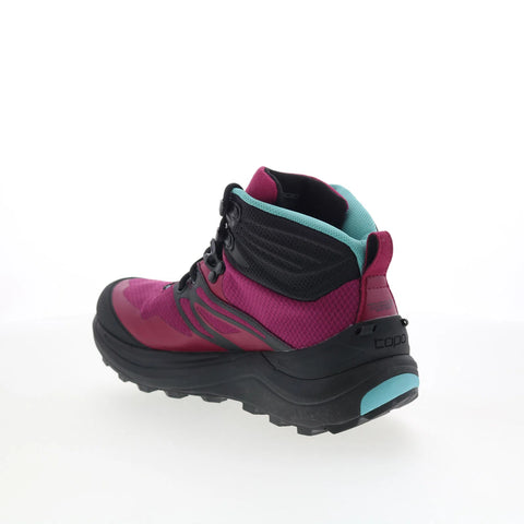 Topo Trailventure 2 W054 Womens Purple Canvas Lace Up Athletic Hiking Shoes
