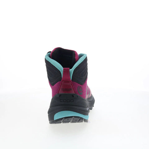 Topo Trailventure 2 W054 Womens Purple Canvas Lace Up Athletic Hiking Shoes