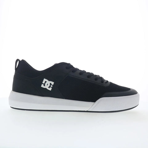 DC Transit ADYS700227-BKW Mens Black Canvas Skate Inspired Sneakers Shoes
