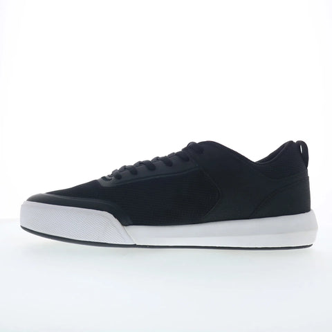 DC Transit ADYS700227-BKW Mens Black Canvas Skate Inspired Sneakers Shoes