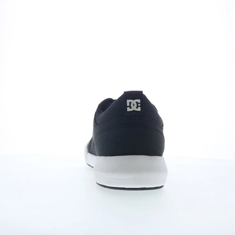 DC Transit ADYS700227-BKW Mens Black Canvas Skate Inspired Sneakers Shoes