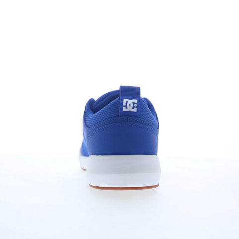DC Transit ADYS700232-BWT Mens Blue Leather Skate Inspired Sneakers Shoes