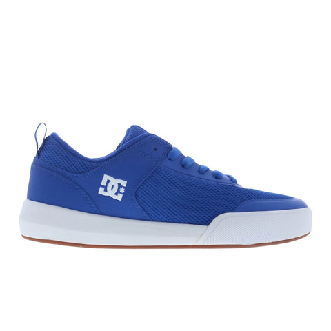 DC Transit ADYS700232-BWT Mens Blue Leather Skate Inspired Sneakers Shoes