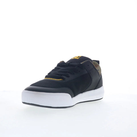 DC Transit ADYS700232-WCO Mens Black Mesh Skate Inspired Sneakers Shoes