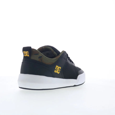 DC Transit ADYS700232-WCO Mens Black Mesh Skate Inspired Sneakers Shoes