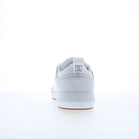 DC Transit ADYS700232-WG5 Mens White Leather Skate Inspired Sneakers Shoes