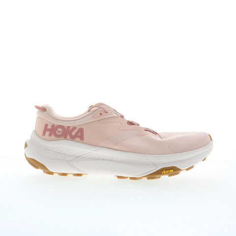 Hoka Transport 1123154-RLTT Womens Pink Mesh Slip On Athletic Hiking Shoes