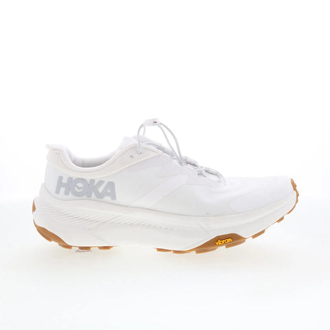Hoka Transport 1123154-WWH Womens White Synthetic Athletic Hiking Shoes