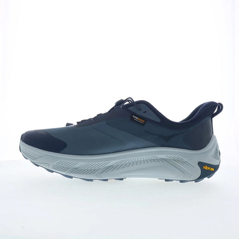 Hoka Transport 1171851-FYM Mens Blue Leather Slip On Athletic Hiking Shoes