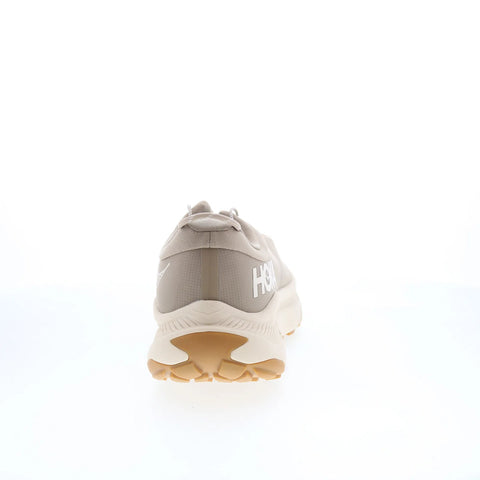Hoka Transport Wide 1164370-DEGG Mens Beige Wide Mesh Athletic Hiking Shoes