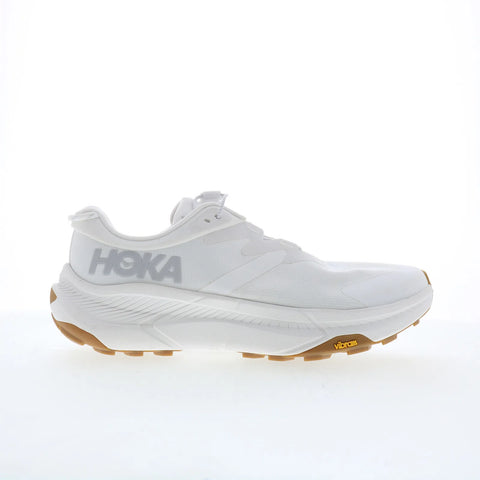 Hoka Transport Wide 1164371-WWH Womens White Wide Athletic Hiking Shoes