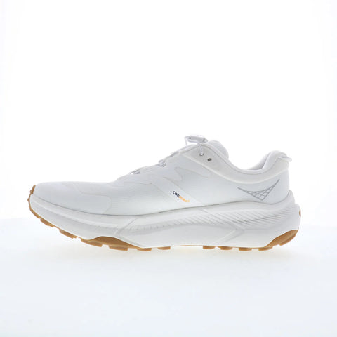 Hoka Transport Wide 1164371-WWH Womens White Wide Athletic Hiking Shoes